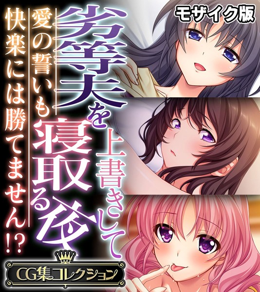 評価｜劣等夫を上書きして寝取る夜 〜愛の誓いも快楽には勝てません！？〜【CG集コレクション】 モザイク版❤単行本-大人のSEXY絵本