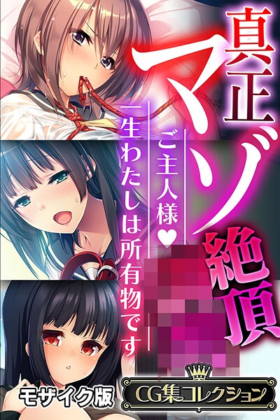 評価｜真正マゾ絶頂●● 〜ご主人様 一生わたしは所有物です〜【CG集コレクション】 モザイク版❤フルカラー-大人のSEXY絵本