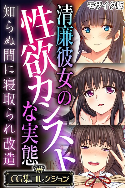評価｜清廉彼女の性欲カンストな実態 〜知らぬ間に寝取られ改造〜【CG集コレクション】 モザイク版❤フルカラー-大人のSEXY絵本